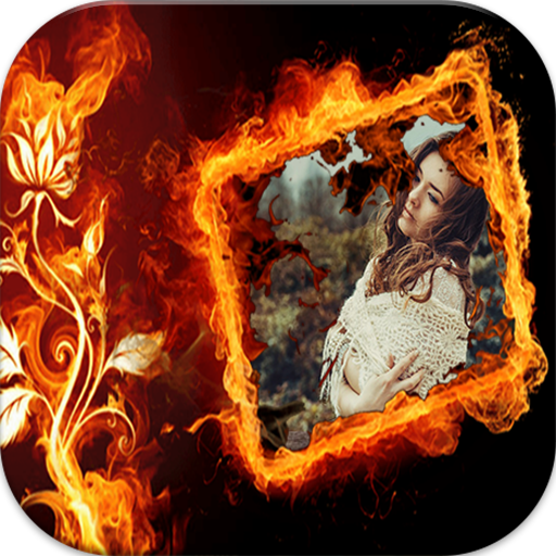 Fire Photo Frame Editor icon