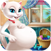 Talking Cat Pregnant Mommy icon