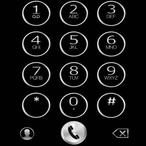 THEME i 9 BLACK METAL EXDIALER icon
