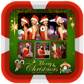 Christmas Video Slide Show Maker Video Status icon
