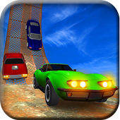 Impossible Racing Tracks Car Stunts icon