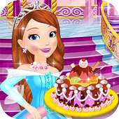 🍰Princess's candy bake cake🍰-cooking sugar cakes