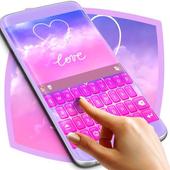 Pink Keyboard icon