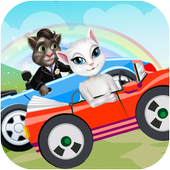 Talking Cats Racing Game Adventure icon