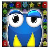 Funny Monster Match 3 Puzzle