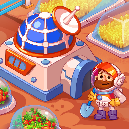 Idle Mars Colony: farm tycoon icon
