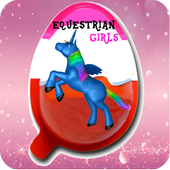 Surprise Egg Equestrian Girls Game icon