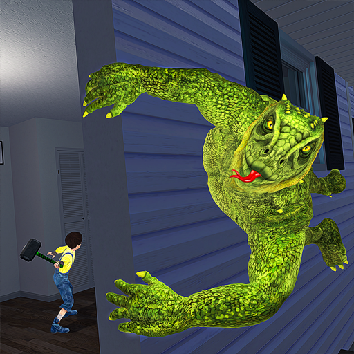 Mutant Lizard Man 3D : Scary Lizard Horror Game आइकन