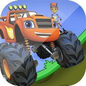 Blaze racing  truck adventure icon