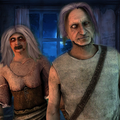 Escape Horror Granny House - Grandpa Haunted Game icon
