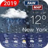 Daily Weather Forecast Rain Map, Local Weather App on 9Apps
