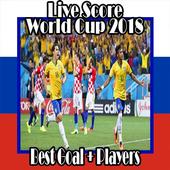 Live Score FIFA World Cup 2018 - Best Goal Players icon