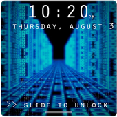 Digital Matrix Lock Screen icon