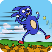 Sanic Gotta Go Run icon
