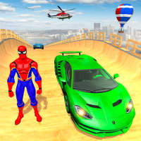 Superhero Car Stunts: Car Game