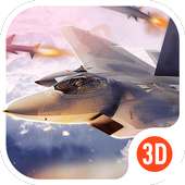 3D Theme - Aircraft Combat Cool 3D Wallpaper on 9Apps