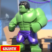 Golden show from Lego Hulk icon