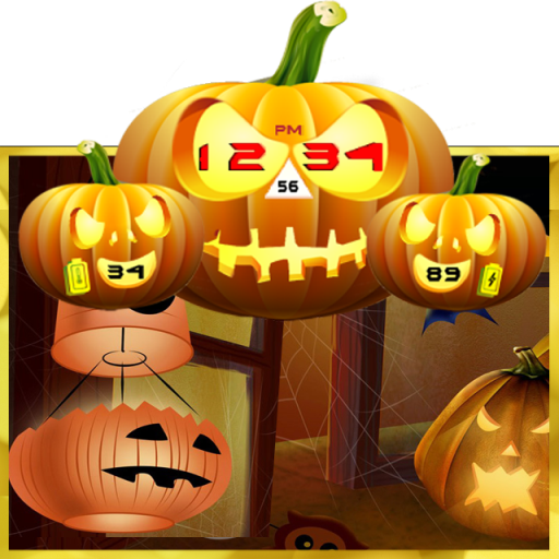 Halloween Clock Live Wallpaper icon