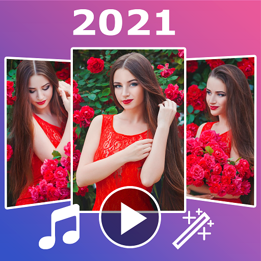 Photo Slideshow: Video Status Maker With Music icon