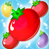 garden vegetabls - match 3 icon