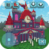 Fairytale Blocky Girls Craft icon