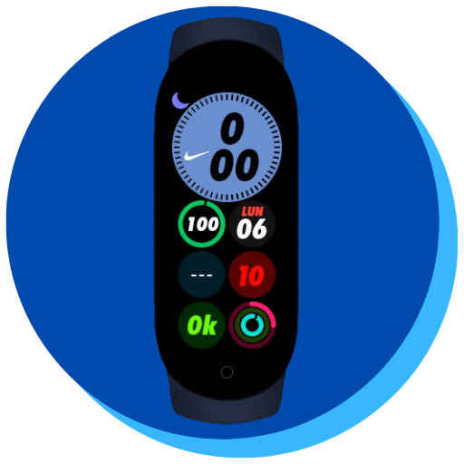 mi band 5 watch faces icon