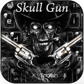 Skull two Gun Keyboard