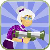 Angry Grandma - Run and Shoot