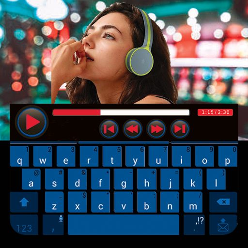 Keyboard with Mp3 Player icon