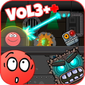 Red Hero 4: Bounce Ball Vol3 icon