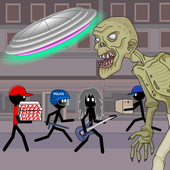 Stickman Mentalist: Last Zombie Work icon