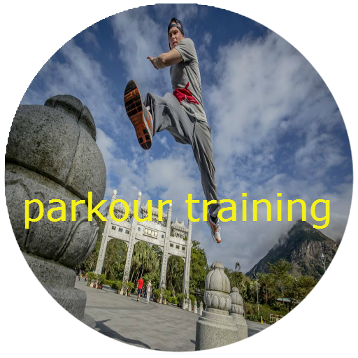 Parkour training icon
