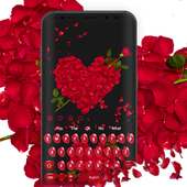 Red Rose Keyboard Theme on 9Apps