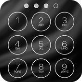 Black Lock Screen icon