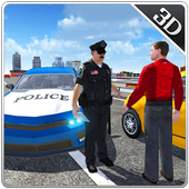 Police Border Adventure Sim icon