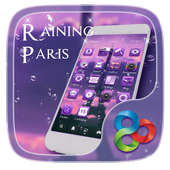 Raining Paris GO LauncherTheme icon