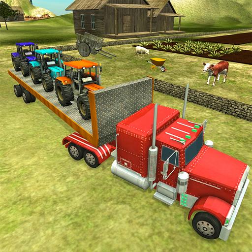 Farm Tractor 3D Transport: Truck Driving Simulator icon