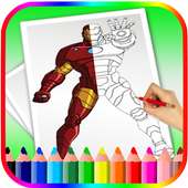 How to Draw   Iron Man Easy Step