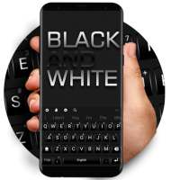 Black and White Keyboard Theme