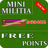 Cheats Mini Miilitia for free bullets prank !!! icon