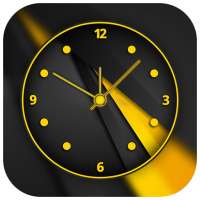 Black Clock Live Wallpaper on 9Apps