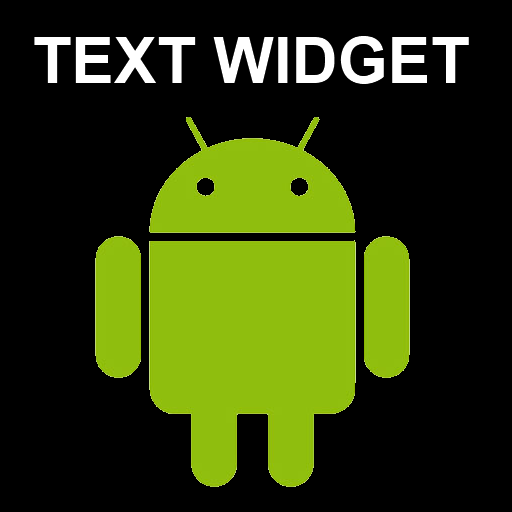 Text widget icon
