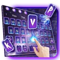 Electric Screen Keyboard Theme