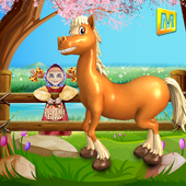 Cartoon Fun Horse Sim icon
