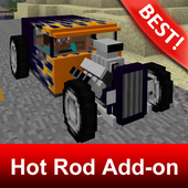 Hot Rod Cars Addon for Minecraft MCPE icon