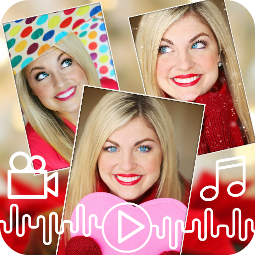 Make a video with pictures and music icon