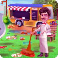 School Food Truck Cooking and Cleaning on 9Apps