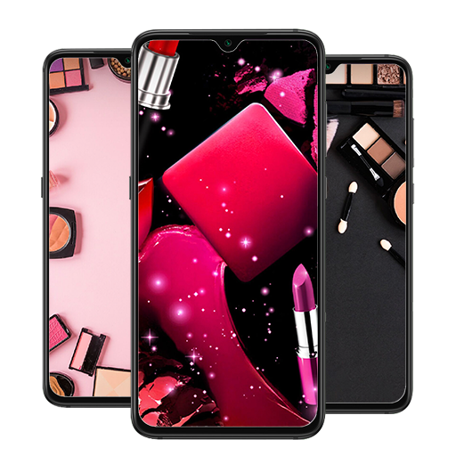 Fashion Wallpaper-Makeup&amp;Red icon