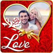 Romantic Love Photo Frame Maker Share Couples Pics