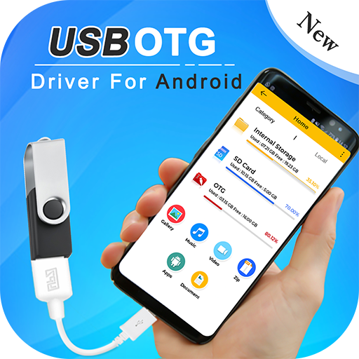 OTG USB Driver for Android: USB To OTG Converter icon
